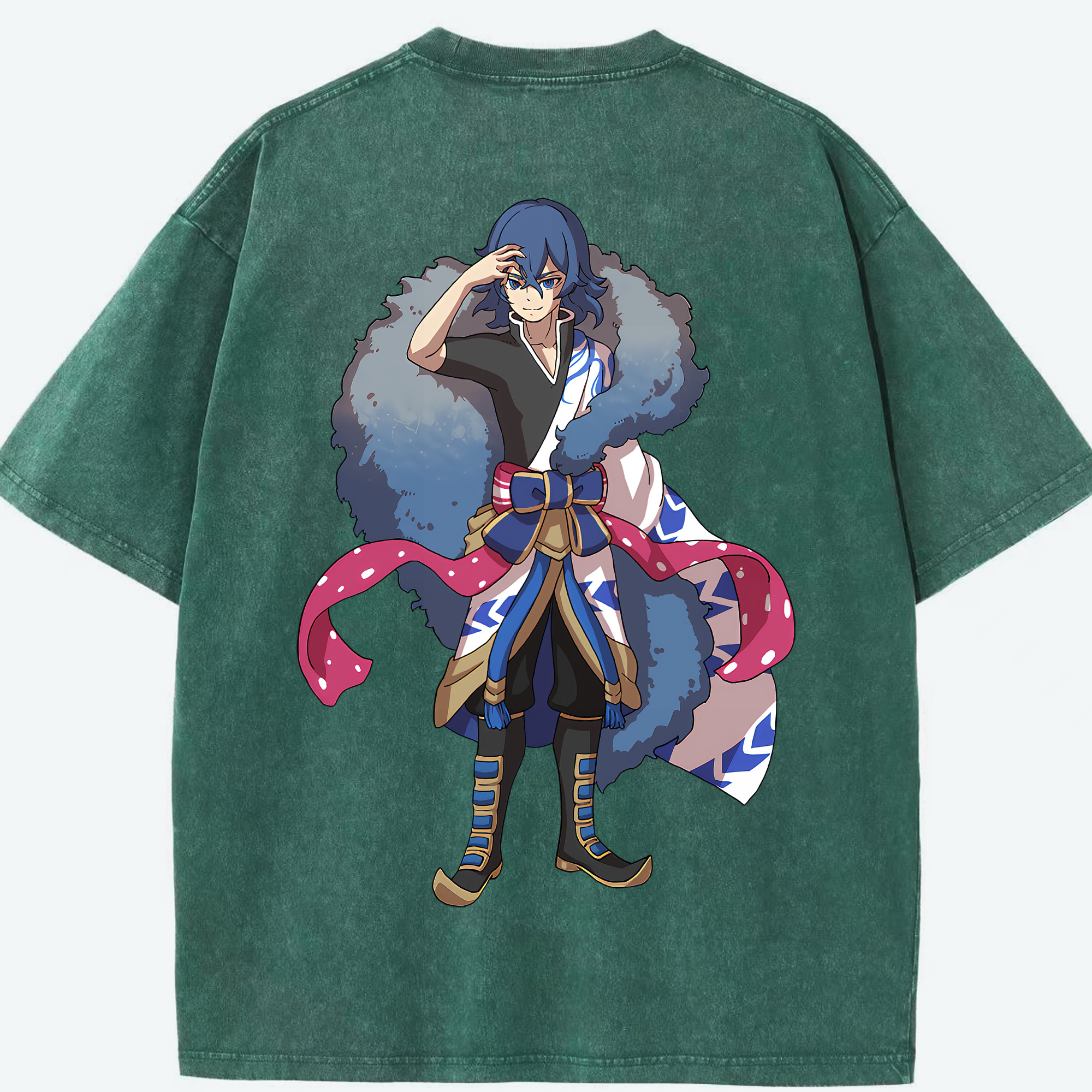 （画像用） 妖怪ウォッチ Yo-kai Watch 綿100% ヴィンテージ風 半袖Tシャツ（背面プリント）